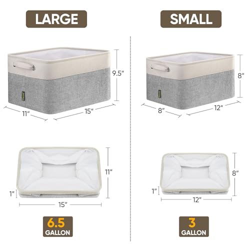 1 Pack Fabric Closet Storage Bins for Shelves