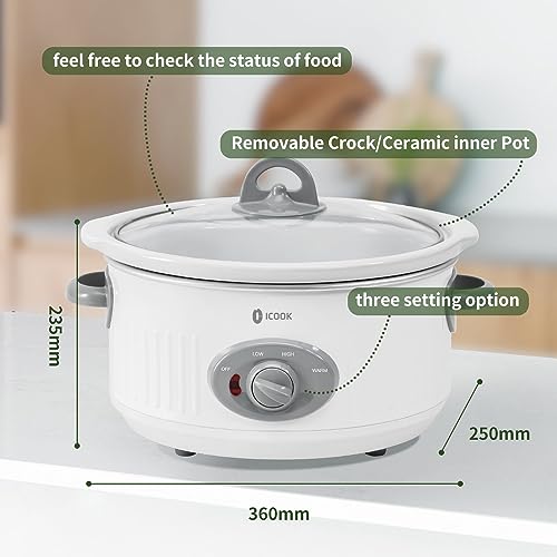 Slow Cooker 3.5 Quart USC