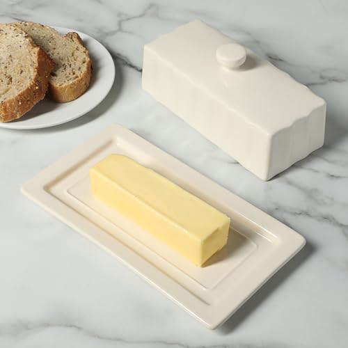 Broadbrook Stoneware Butter Dish with Lid