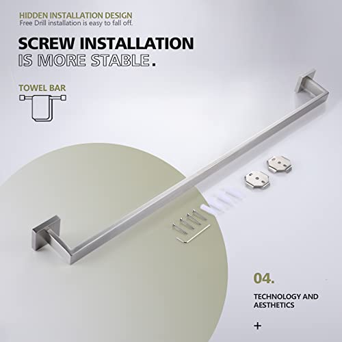 32 Inch Single Towel Bar