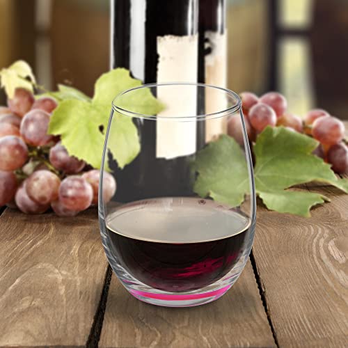 Stemless Wine Glasses by ARC 5.5 oz. Set of 12 (12 Count)