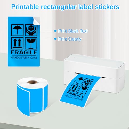 3 X 5 Inch Printable Rectangle Color Coding Labels