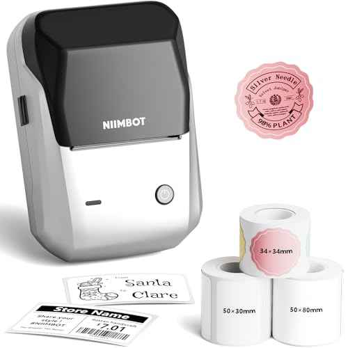 B1 Label Maker Machine with 3 Tapes