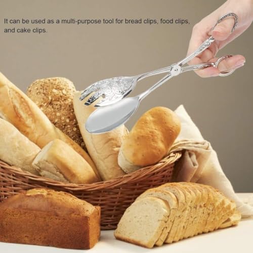 Buffet Tongs Zinc Alloy Salad Tong Kitchen Tong Serving Non