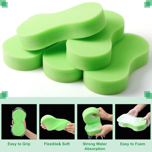 24 Pack Large Sponges Bulk Vacuum Compressed Packing (24 Count)