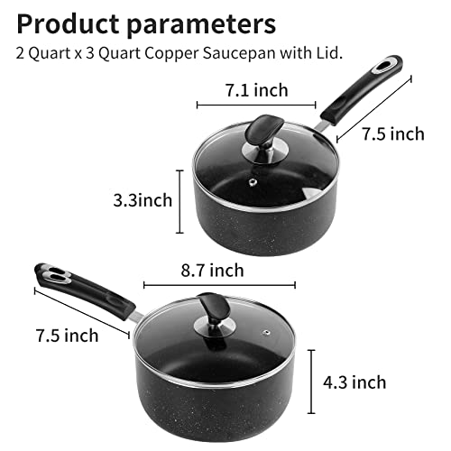 Nonstick Saucepan Set