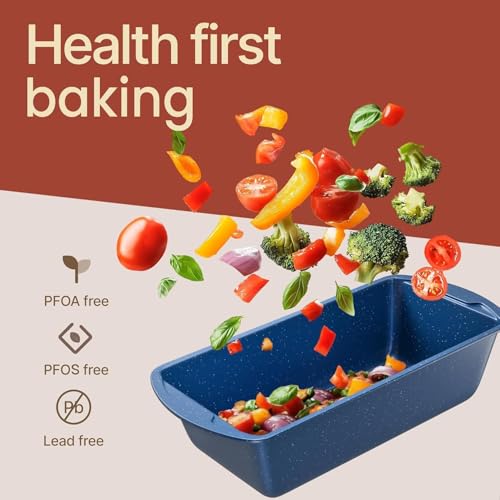 Nonstick Loaf Pan Set Pack of 2 (2 Count)