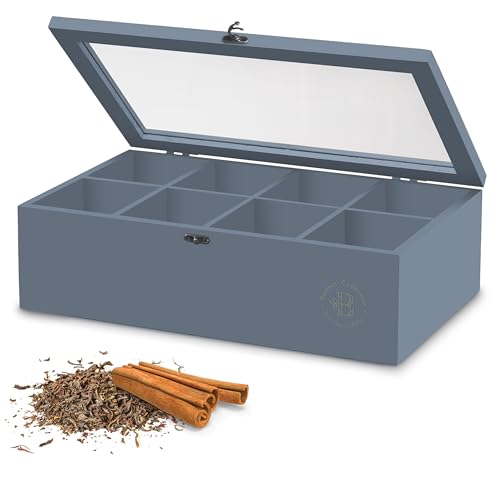 Tea Bag Organizer with Drawer