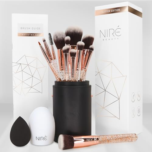 Beauty Glitter Makeup Brush Set