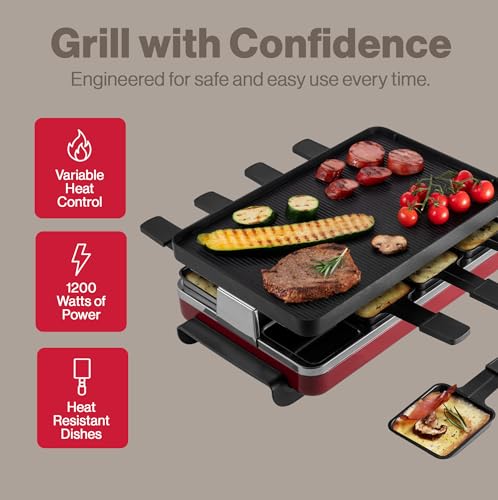 Classic Indoor Electric Raclette Grill
