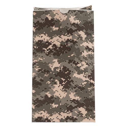 Camouflage Paper Bag (100 Count)