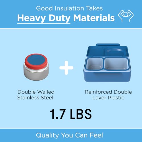 OmieBox UP Kids Insulated Bento Box