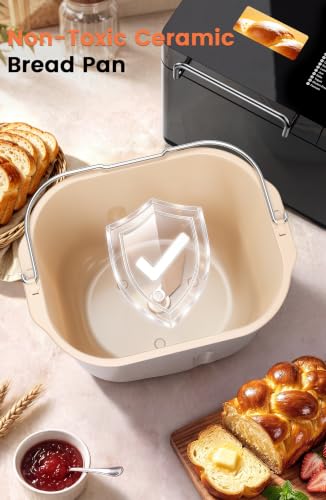 Premium 2.2LB Convection Bread Maker Dual Heaters