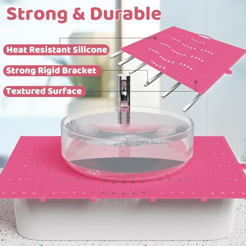 Silicone Foldable Bathroom Sink Cover