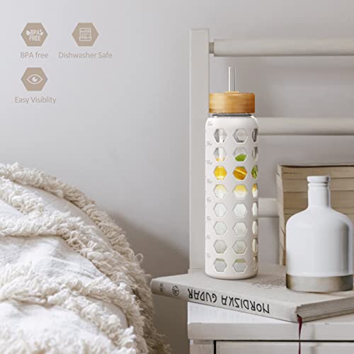 24oz Glass Water Bottle