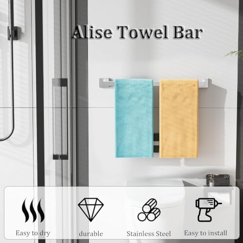 20 Inch Towel Bar for Bathroom Wall Mounted