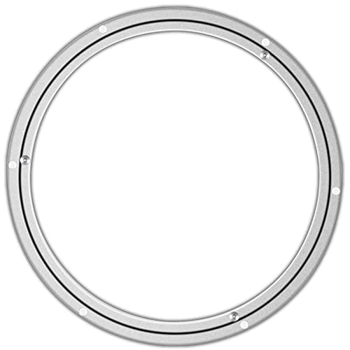 Lazy Susan Hardware Aluminum Metal Rotating Turntable Bearings Swivel Plate Hardware for Dining