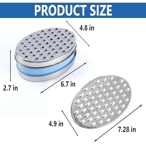 Cheese Grater Citrus Lemon Zester with Food Storage Container & Lid
