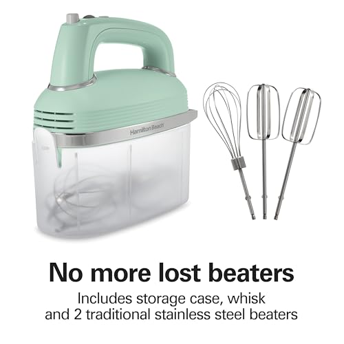 Retro 5 Speed Electric Hand Mixer With SmartBoost Technology