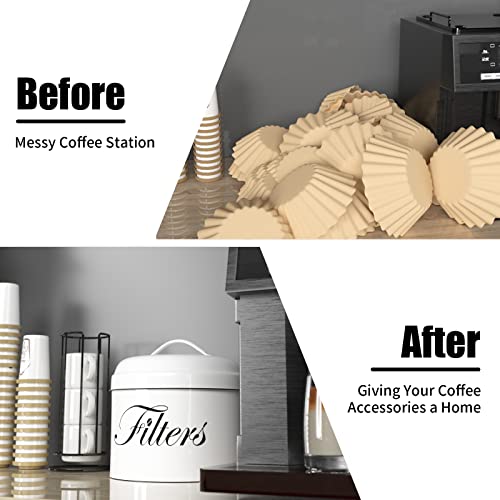 Coffee Filter Holder with Lid