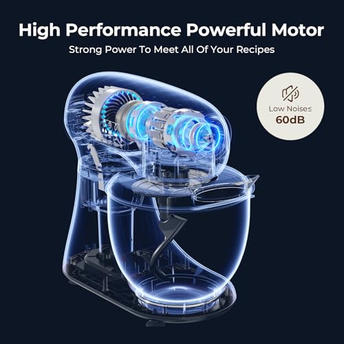 5.3 Quart Electric Stand Mixer With 12 Speed