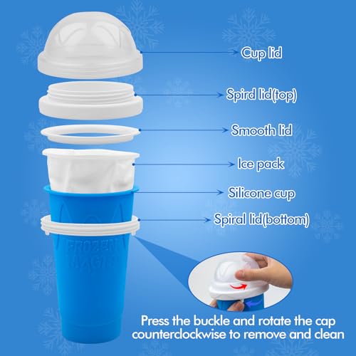 2PCS Slushie Maker Cup (2 Count)