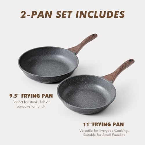 Nonstick Frying Pans (2 Count)