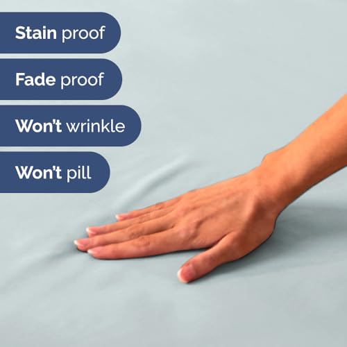 Short Queen Size 4 Piece Bed Sheet Set
