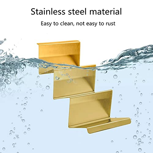 Gold Taco Holder Stand with Handles for Party