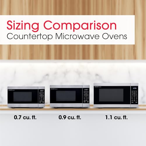 SMC1162KS 1.1 cu. ft. 1000W Stainless Steel Countertop Microwave Oven