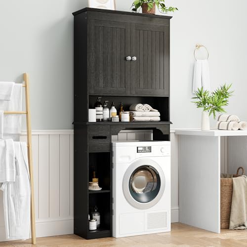 23.6 Inches Wide Toilet Rack with Over The Toilet Storage Cabinet