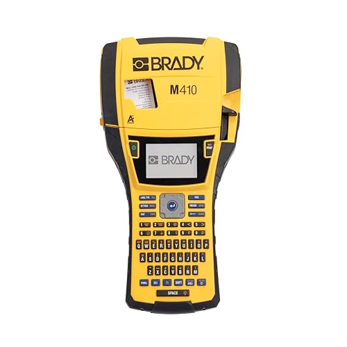M410 Handheld Portable Label Printer Kit with Safety and Facility ID Software