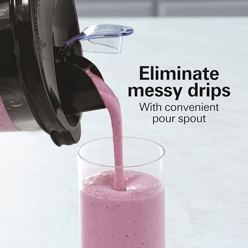 Wave Crusher Blender For Smoothies With 40 Oz Glass Jar and 14 Functions