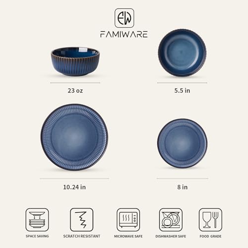 Stoneware Dinnerware Sets for 4 (12 Count)