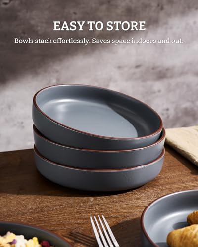 Mercury Pasta Bowls Set of 8 (8 Count)