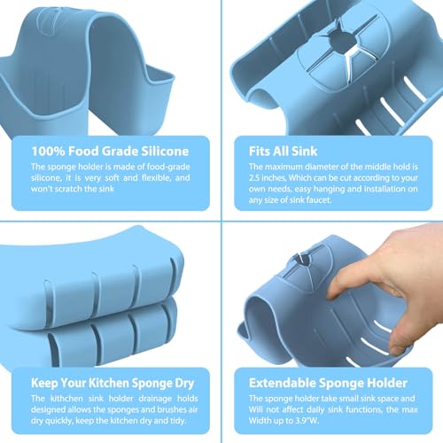 Sponge Holder for Kitchen Sink