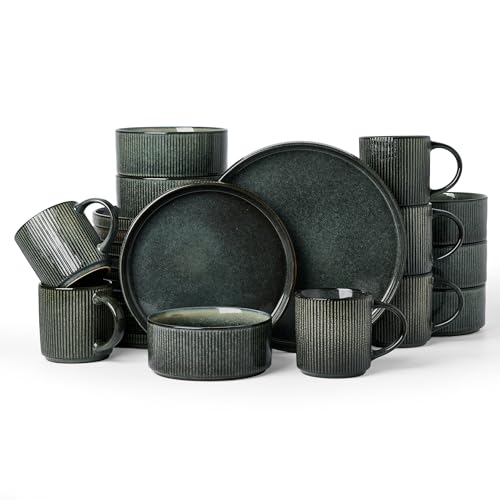 Star Dinnerware Sets with Mugs (24 Count)