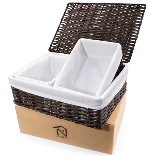 WeeNest Baskets for Organizing (3 Count)