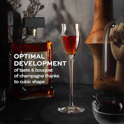 Quatrophil Liqueur Glasses Crystal
