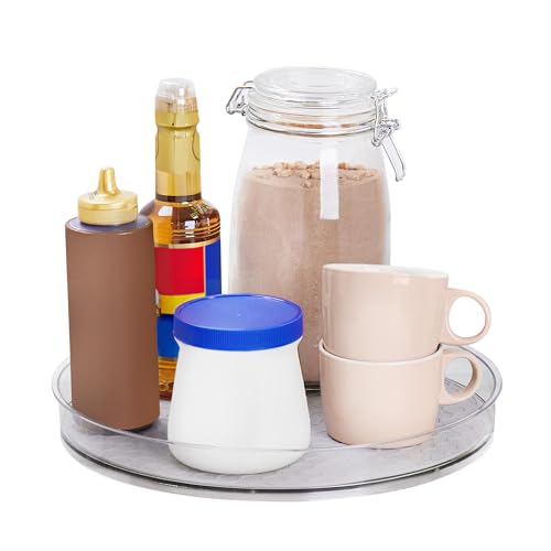 XL Lazy Susan Organizer 12.25 in for Large Cabinet Fridge Pantry Table Shelf Bath Kitchen Organization