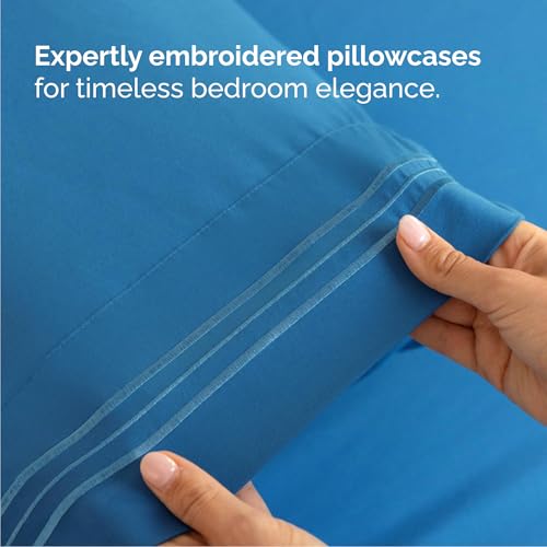 Cal King Size 4 Piece Sheet Set