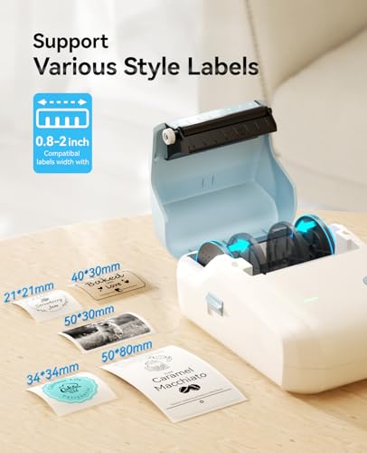 B1 Label Maker Machine with 3 Roll Tapes (4 Count)