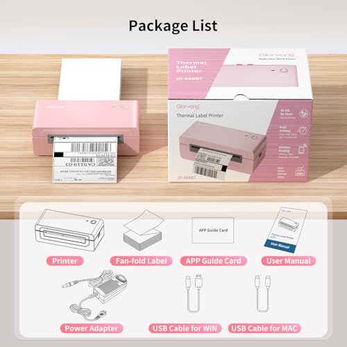 Bluetooth Thermal Shipping Label Printer