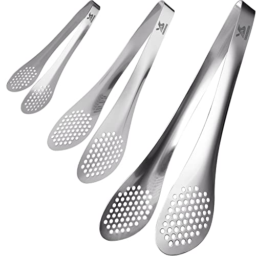 Chef Kitchen Tongs Stainless Steel Food Serving Tongs Set Buffet tongs