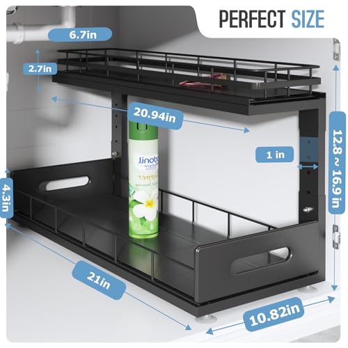 Under Sink Organizer Upgrade To Professional Rails