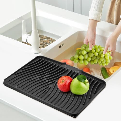 Silicone Dish Drying Mat for Kitchen Counter