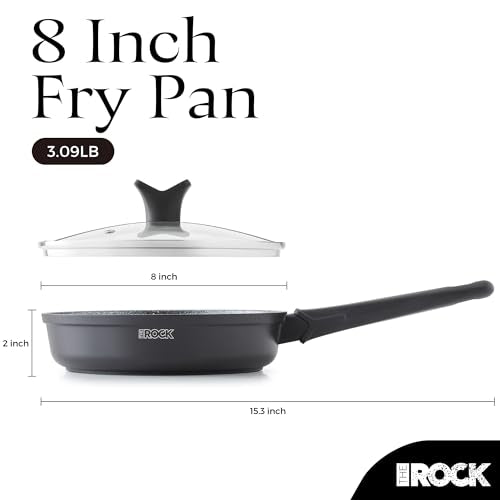SOHO 8 Inch Non Stick Frying Pan with Lid