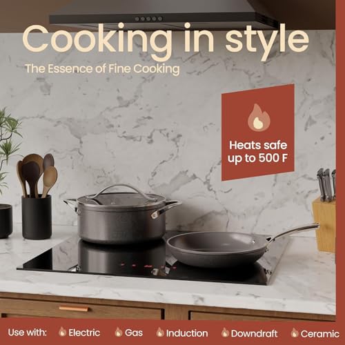 Bakken 12 Piece Ceramic Cookware Set