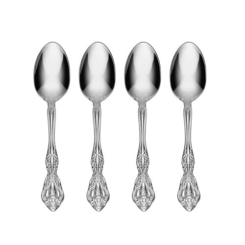 Michelangelo Fine Flatware Teaspoons (4 Count)
