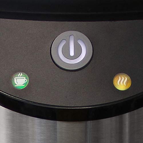 57042 Coffee Urn Double Walled Stainless Steel Features Automatic Temperature Control Large Capacity with Fast Brewing and Easy Clean Up NSF Certified